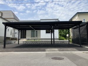 2+1台用カーポート